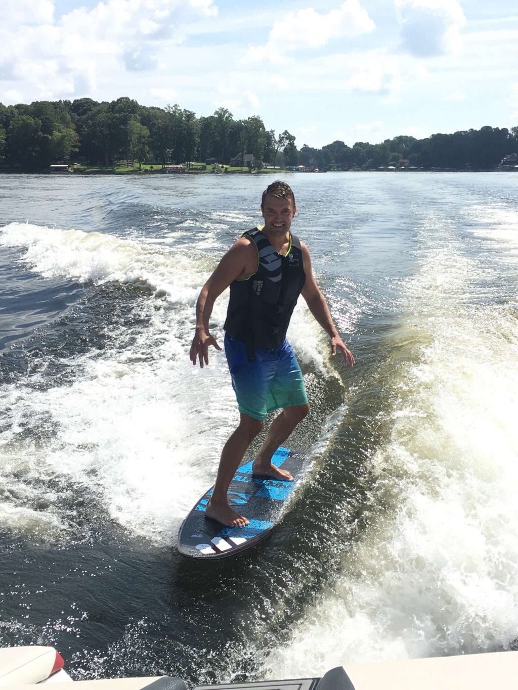 Stilettos and Diapers, Wake Surf, Lake Effects Boat Club