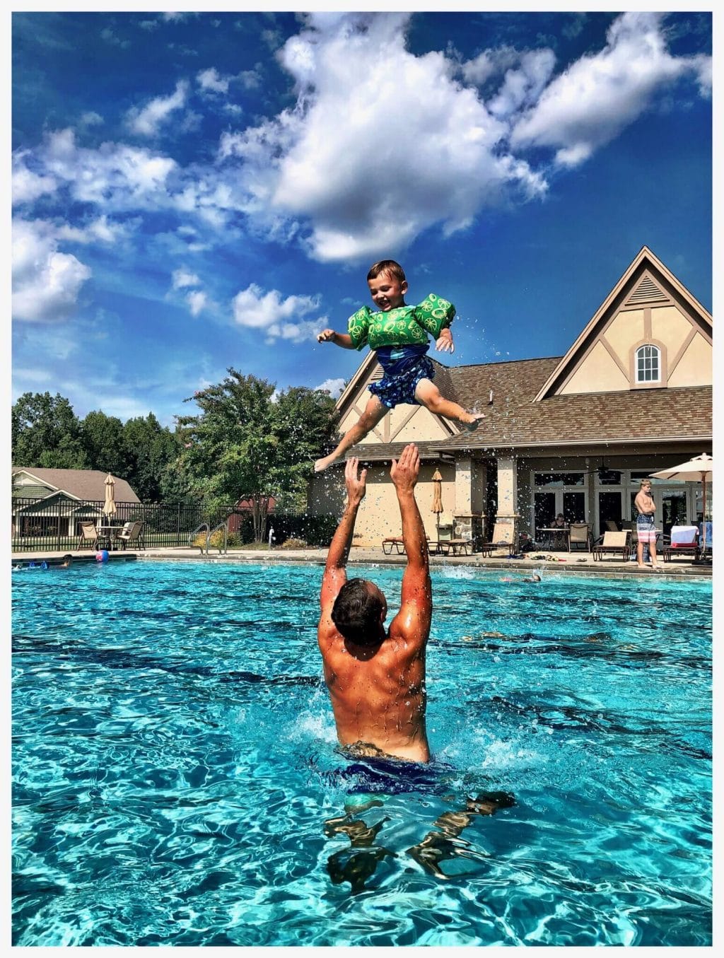 Stilettos and Diapers, Pool Day, Lincoln Wey