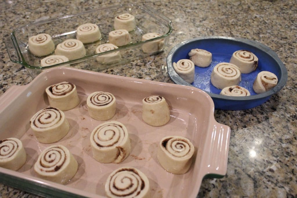 Simple, from scratch cinnamon buns, Stilettos and Diapers