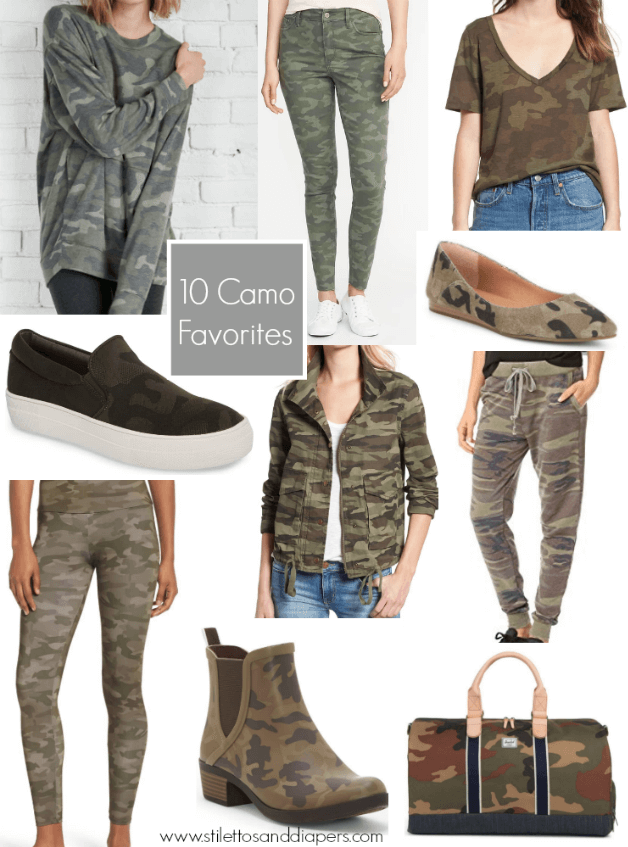 Camo Craze - Stilettos & Diapers