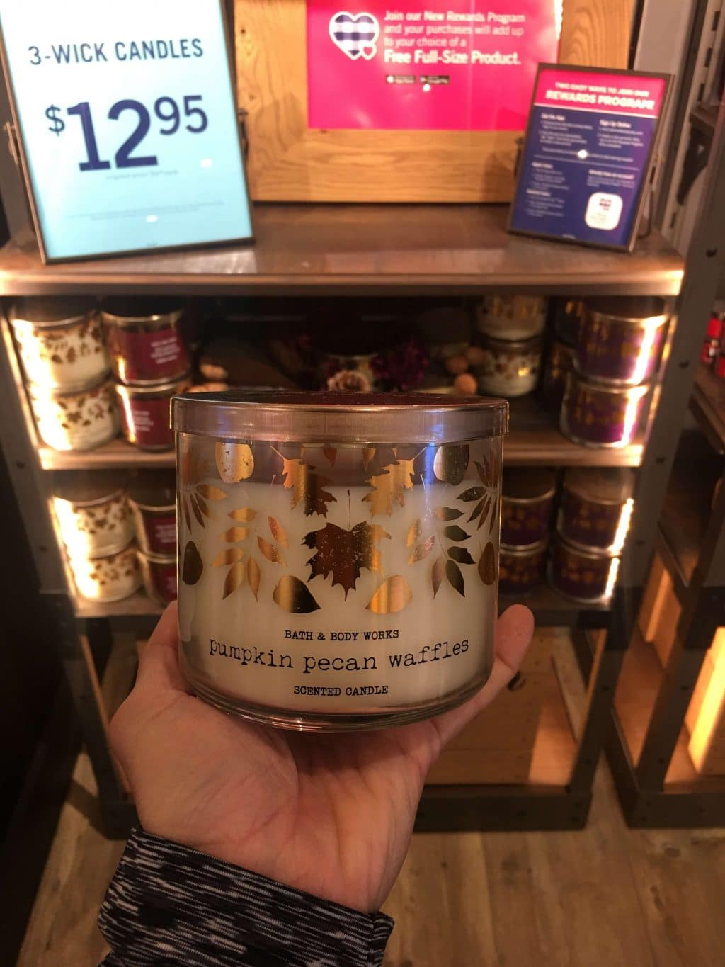 Bath and Body Works Fall Scent, Pumpkin Pecan Waffles