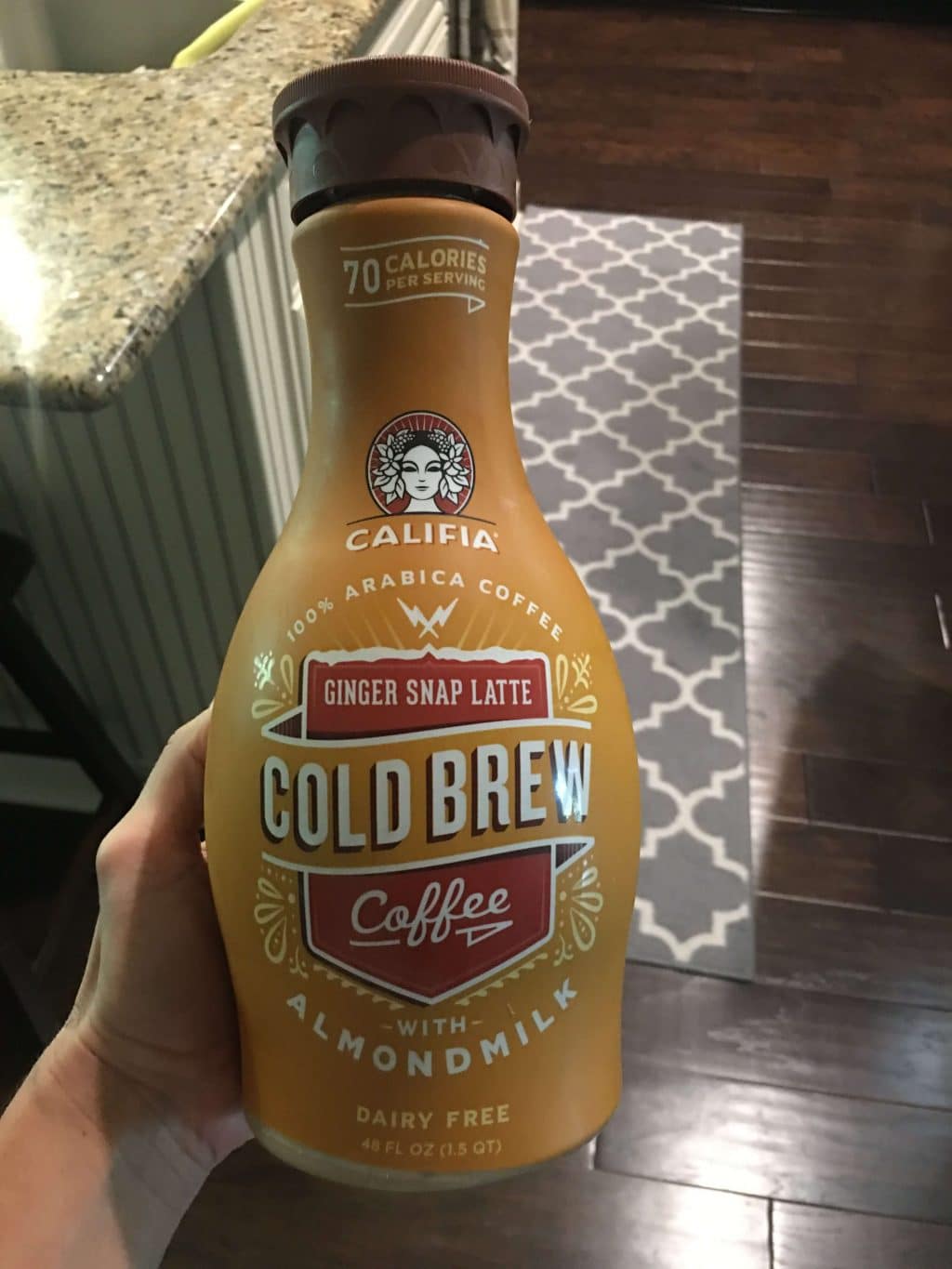 Califia Farms Almond Milk Ginger Snap Latte, Fall Coffee