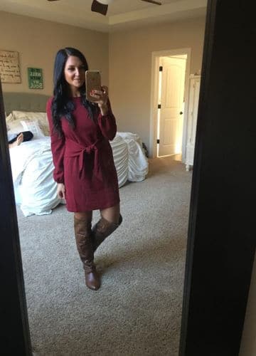 Molly Wey, Stilettos and Diapers, Fall Style, Thanksgiving Outfit, Amazon Finds