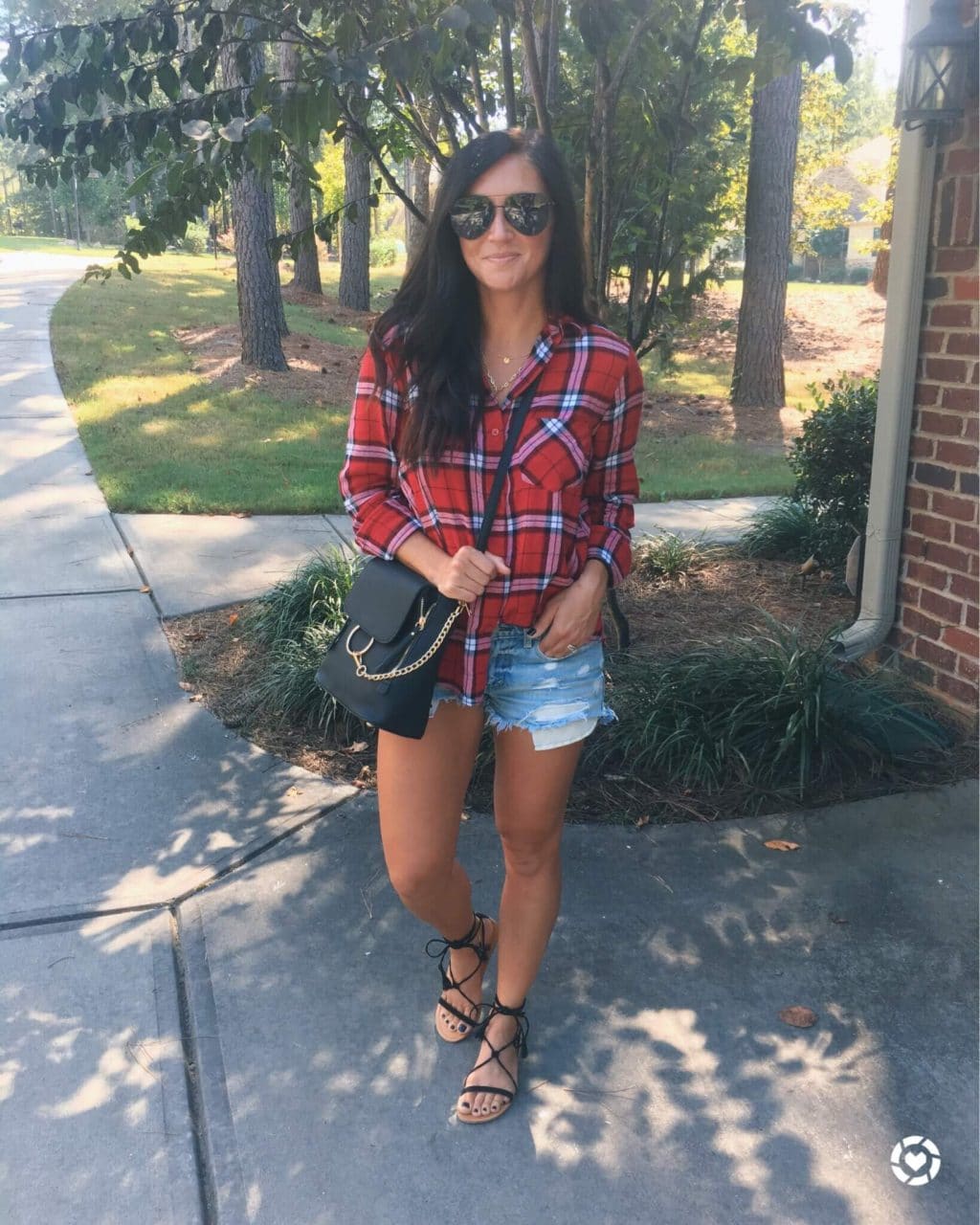 Molly Wey, Stilettos and Diapers, Fall Style, Flannel