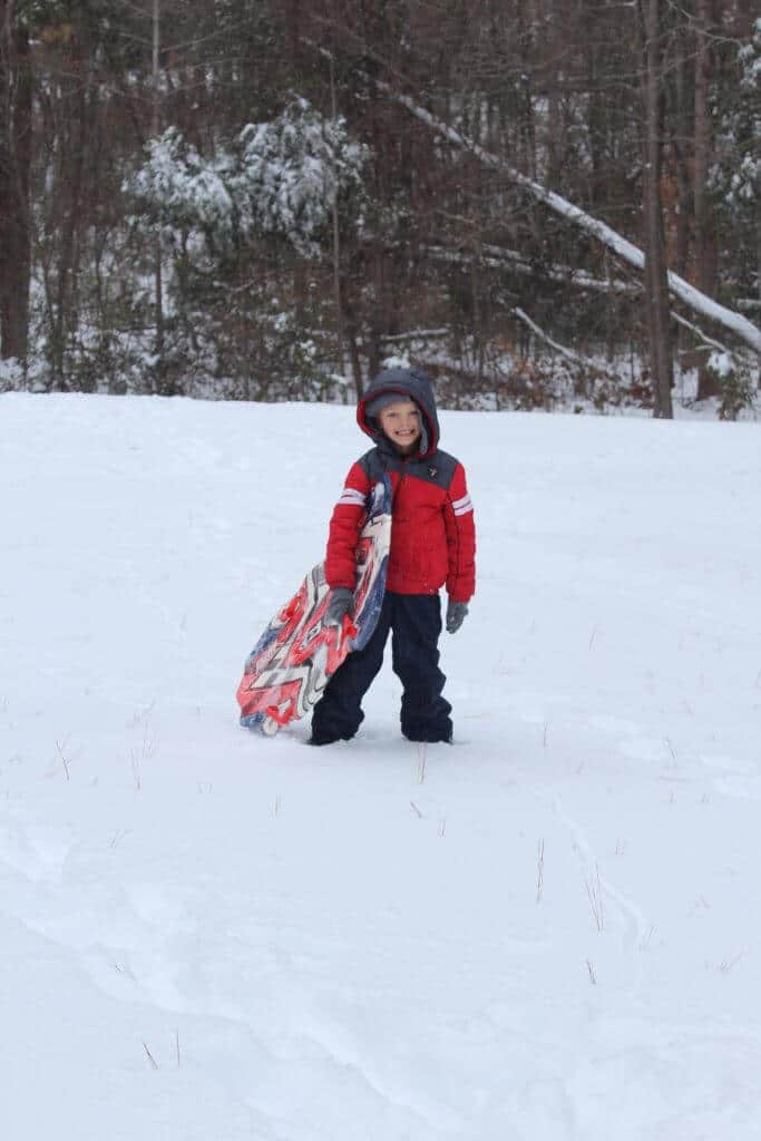 Callan Wey, Stilettos and Diapers, Snow Day, North Carolina