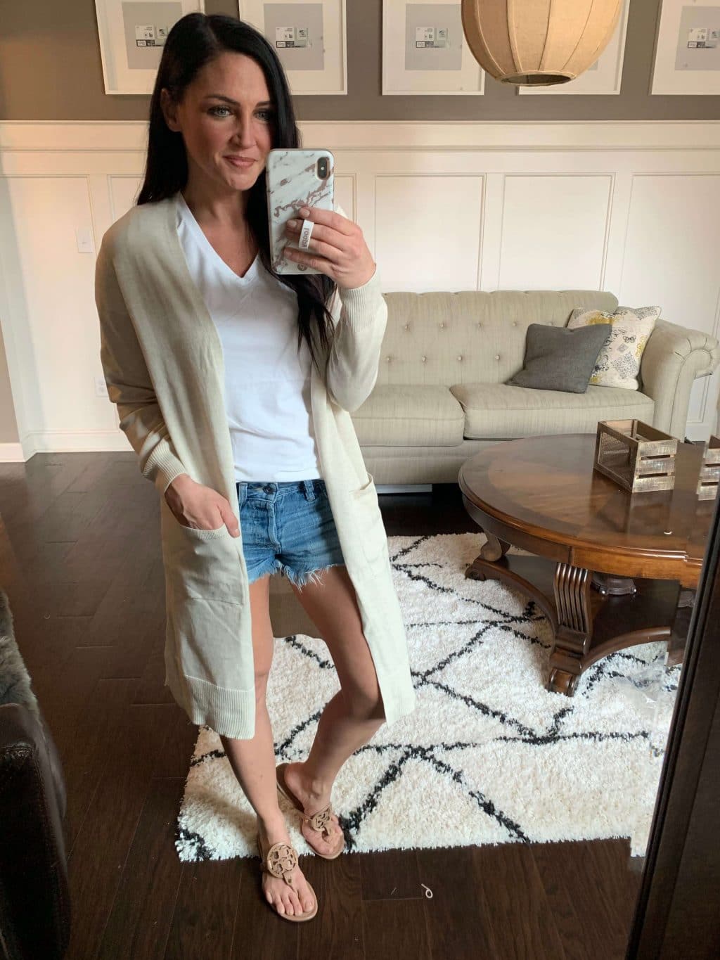 Open Front Spring Cardigan, Amazon Haul, Best Amazon Fashion, Stilettos and Diapers, Molly Wey