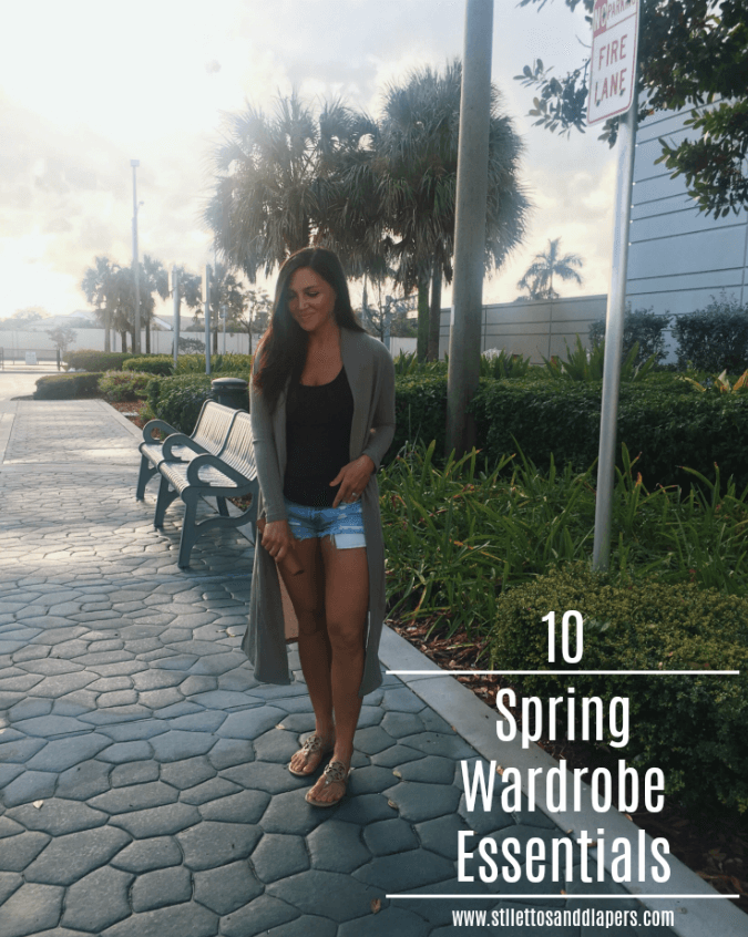 Spring Wardrobe Essentials - Stilettos & Diapers