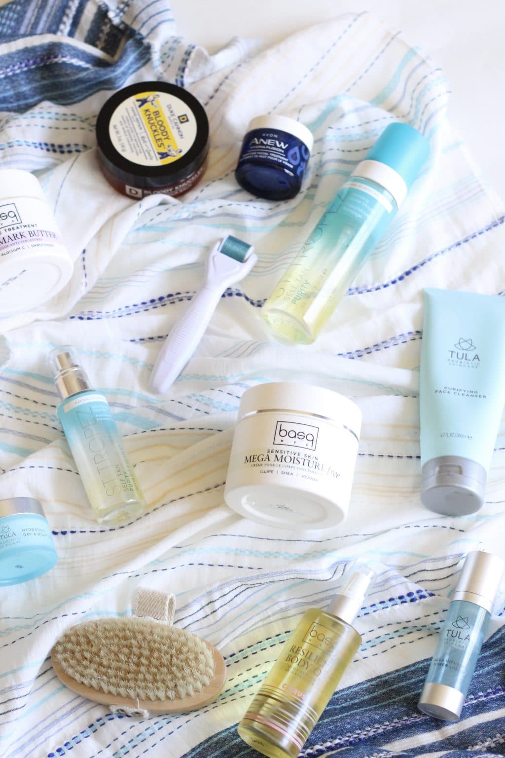 Spring Skin Care Favorites for face and body, Stilettos and Diapers