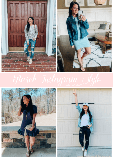 What Molly Wore March, Spring Instagram Style, Stilettos and Diapers