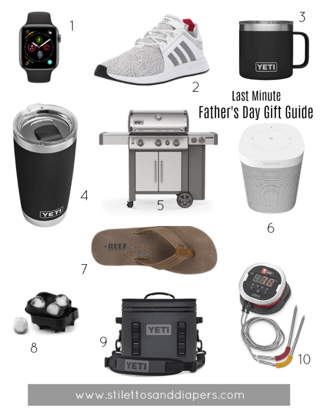 Last Minute Father's Day Gift Guide, Stilettos and Diapers
