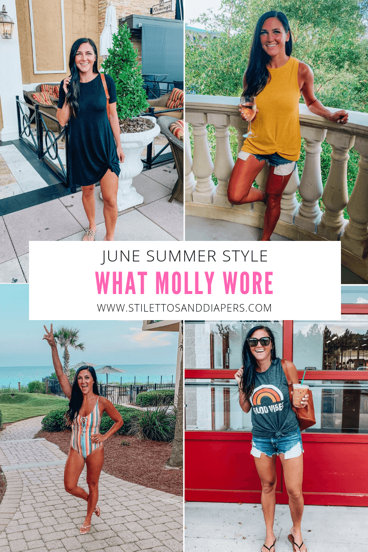 What Molly Wore June 2019 - Stilettos & Diapers