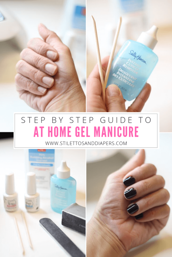 HowTo At Home Gel Manicure Stilettos & Diapers