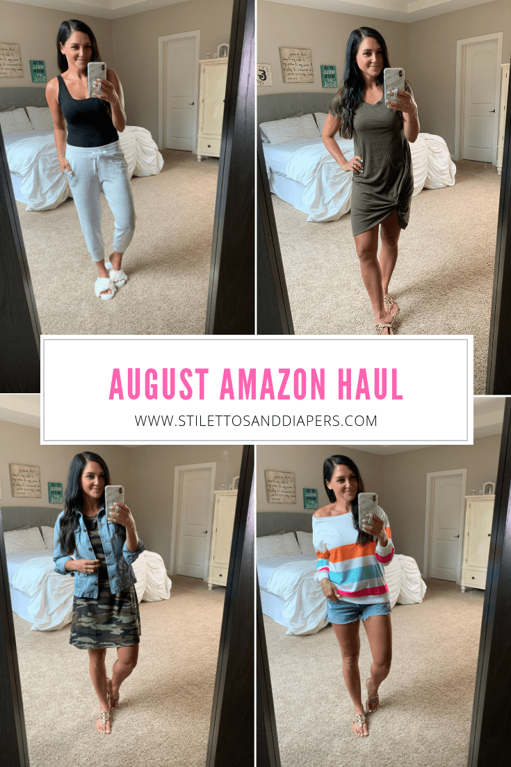 August Amazon Haul, Stilettos and Diapers, Molly Wey, Fall Transition