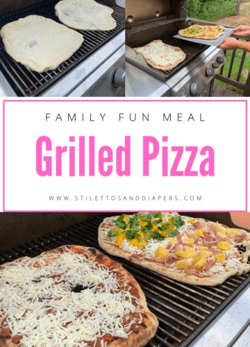 Grilled Pizza Recipe, Stilettos and Diapers