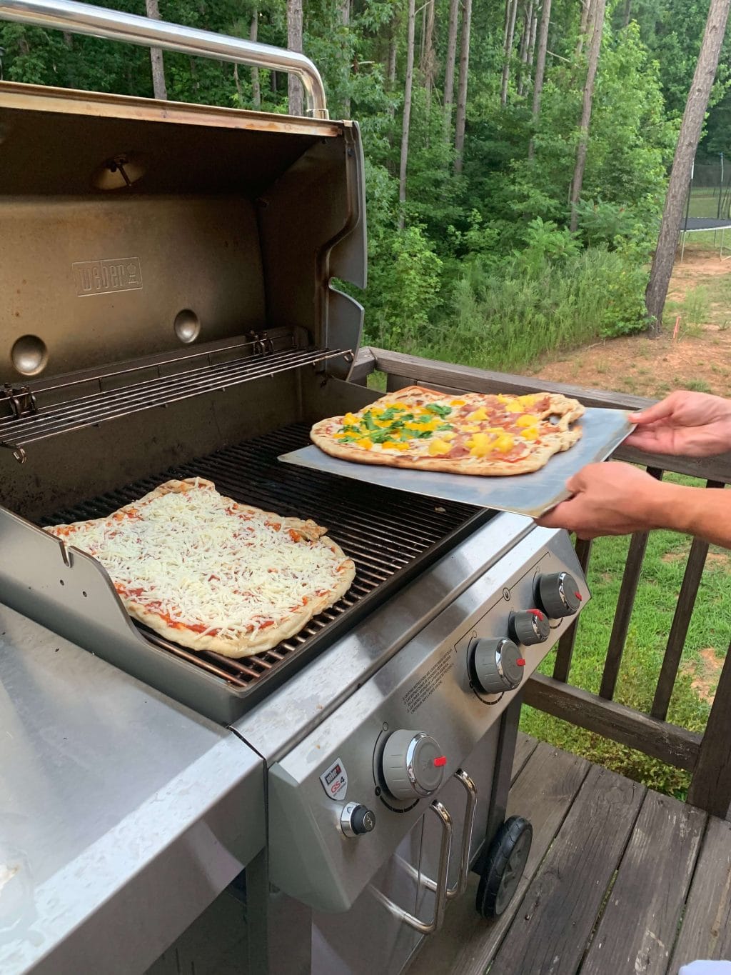 Grilled Pizza Recipe, Stilettos and Diapers