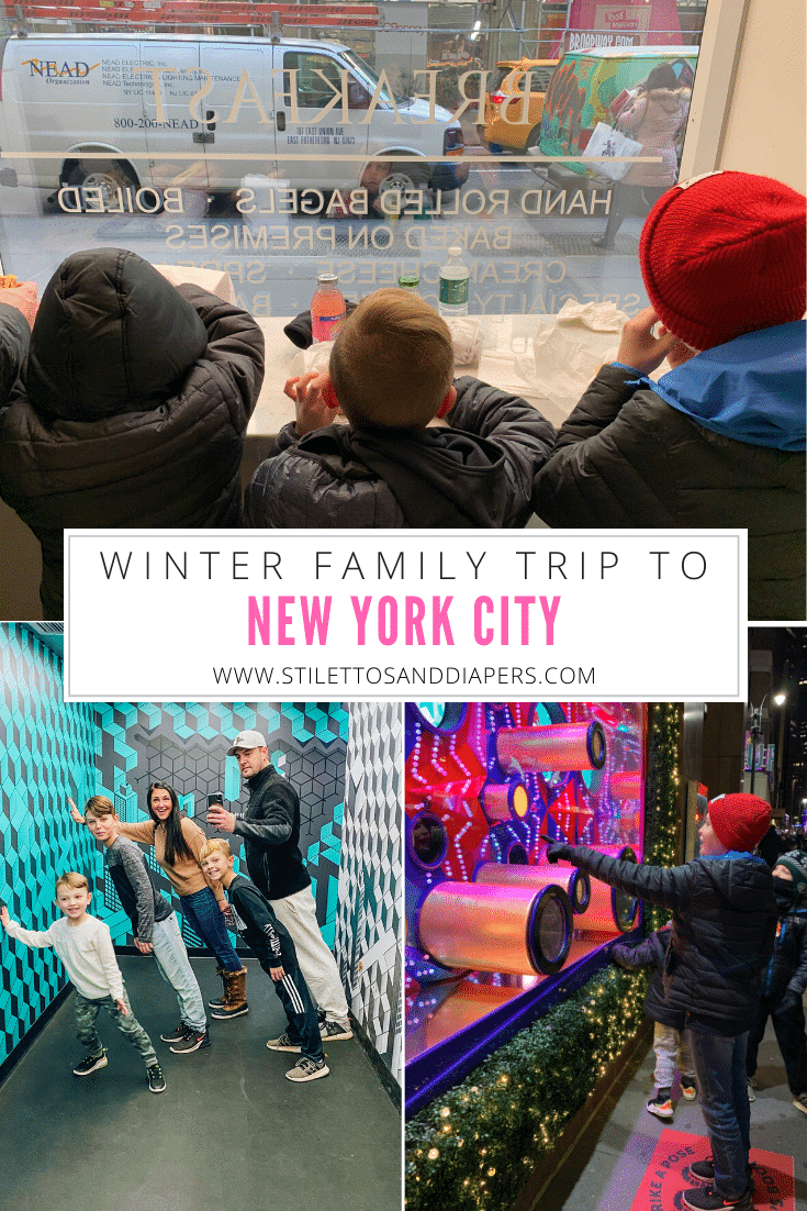 Winter New York City Trip with Kids, Stilettos and Diapers, Molly Wey