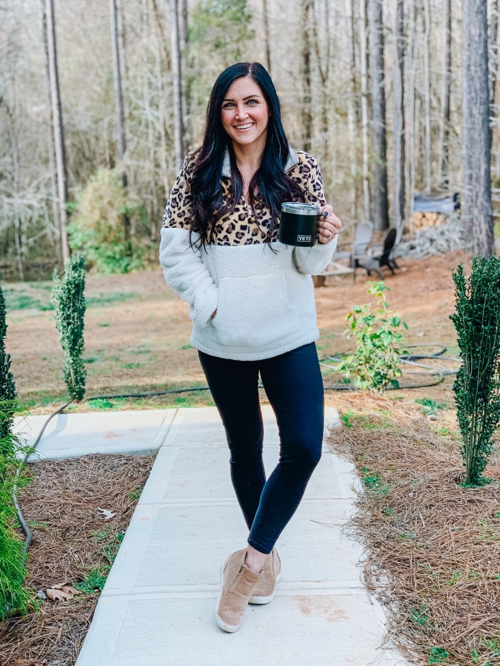 Cozy Leopard Pullover, Amazon Fashion Finds, Stilettos and Diapers