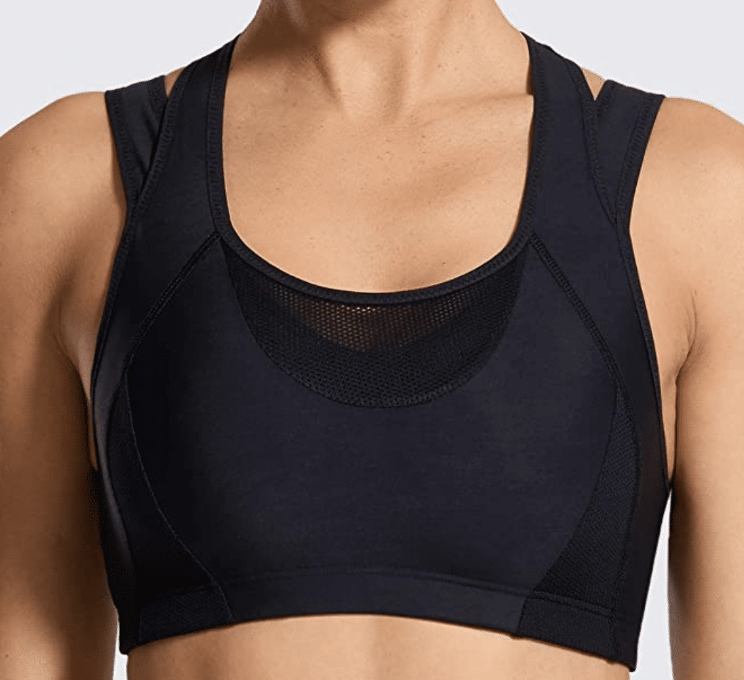 Fabletics On-the-Go Medium-Impact Sports Bra Womens Cedar Size XS