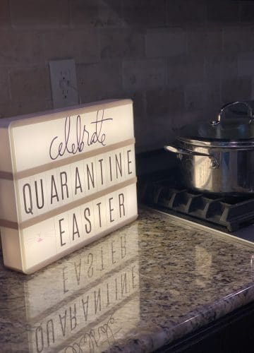 Celebrate quarantine Easter