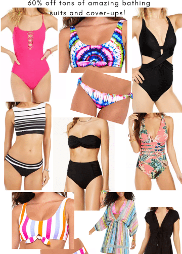 Best Daily Deals, Bathing Suit sales, Stilettos and Diapers
