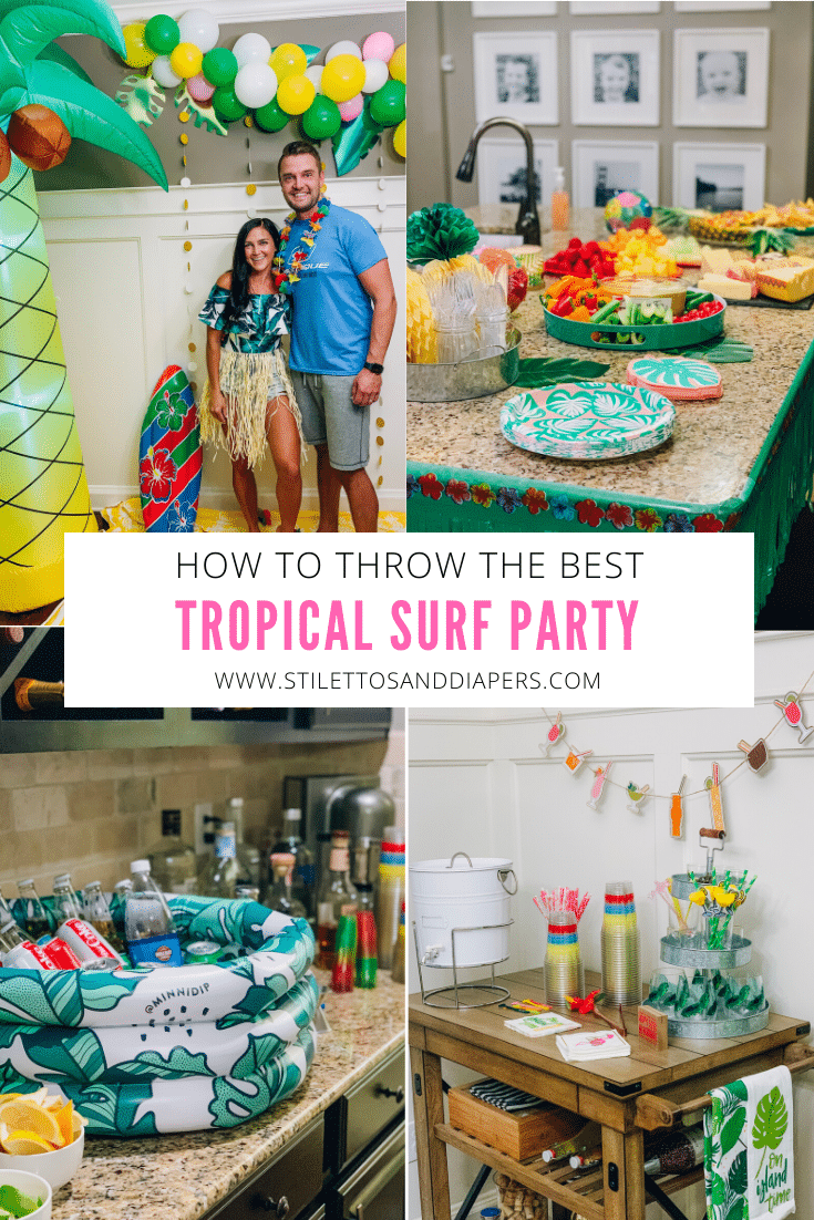 Tropical Surf Party - Stilettos & Diapers