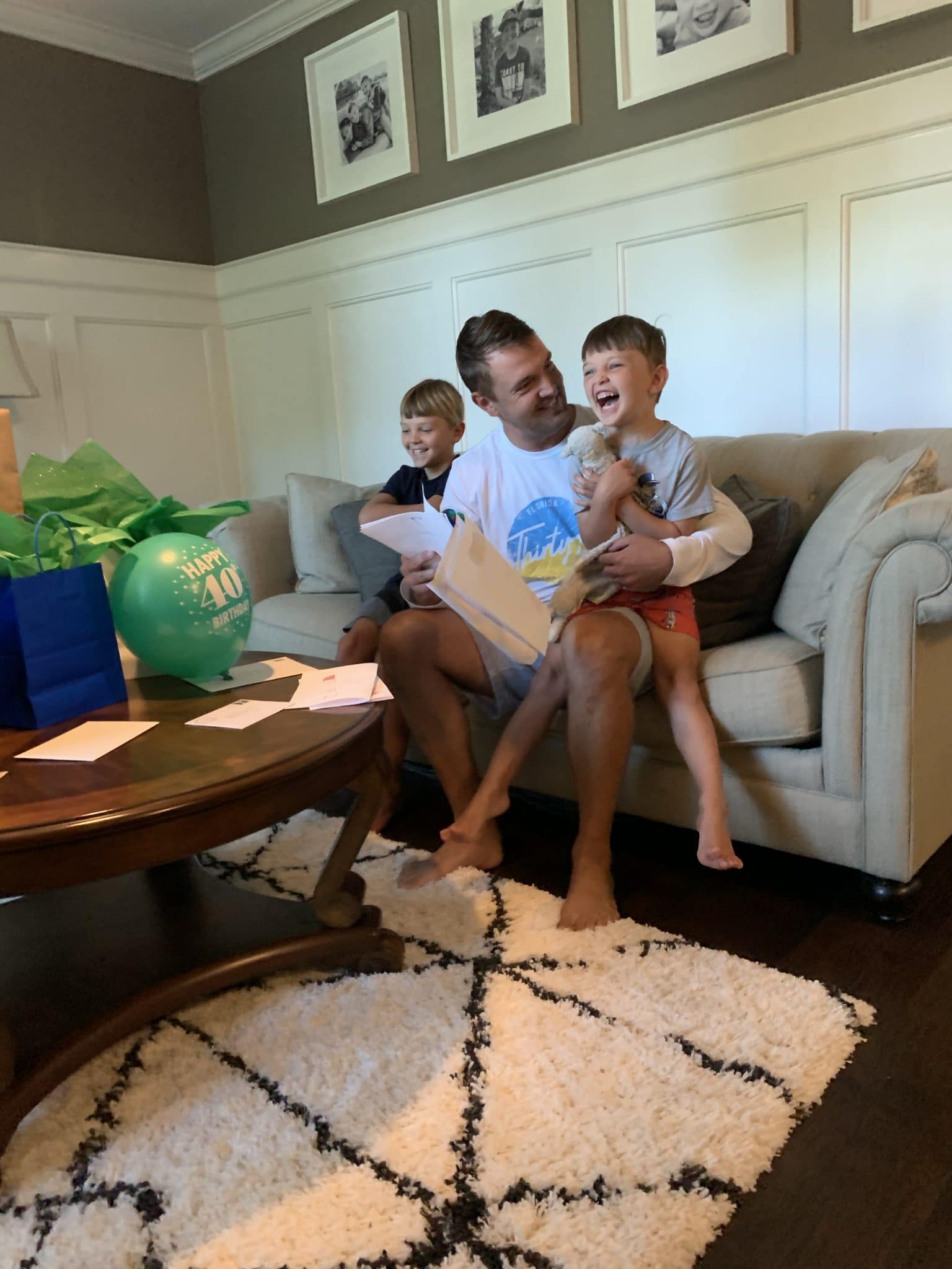 Fatherhood, Birthday gifts, Stilettos and Diapers