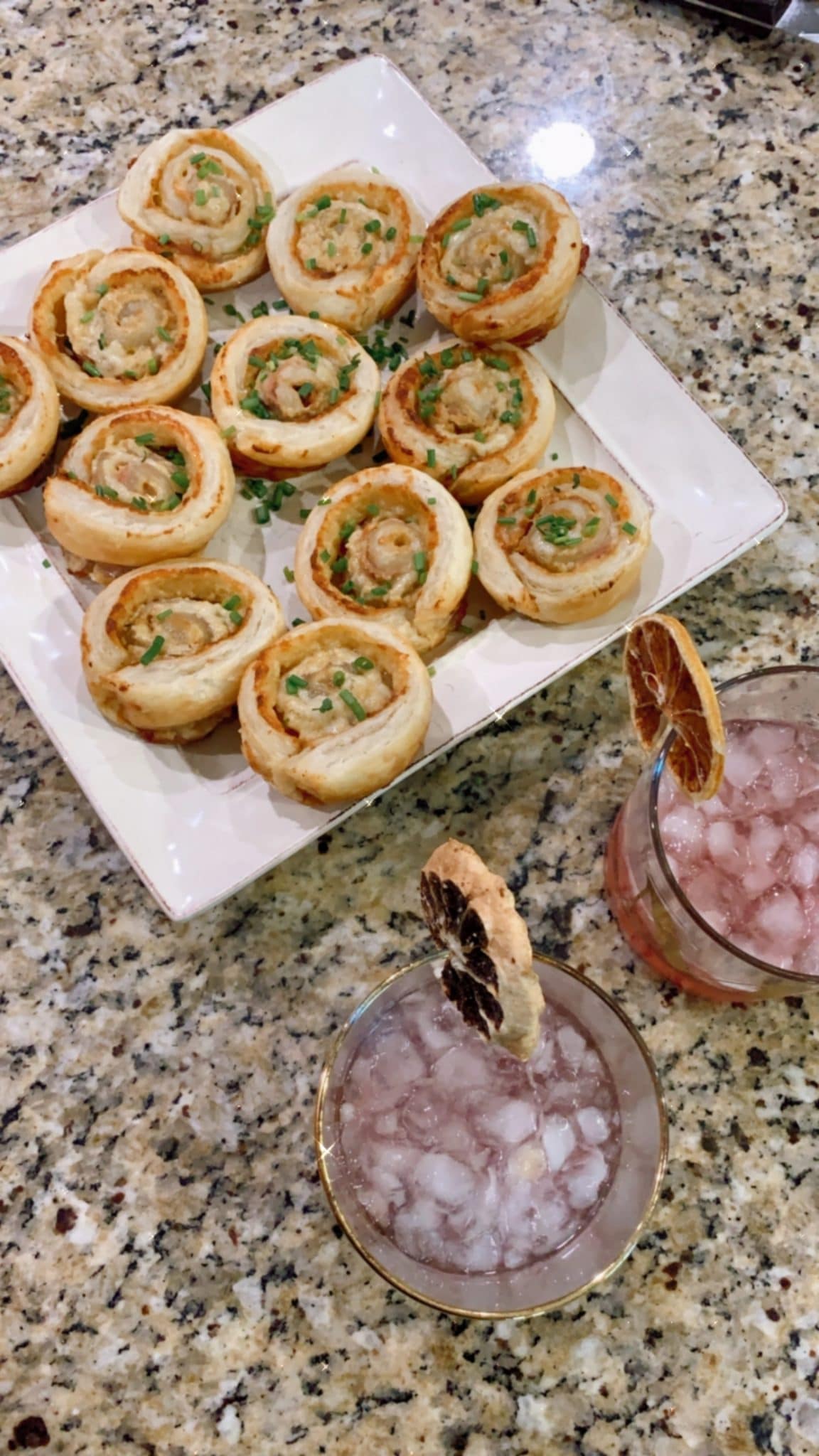 Puff Pastry Pinwheels, Stilettos and Diapers