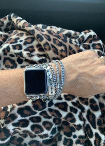 Victoria Emerson Wrap Apple Watch band, bracelet apple watch band, Stilettos and Diapers
