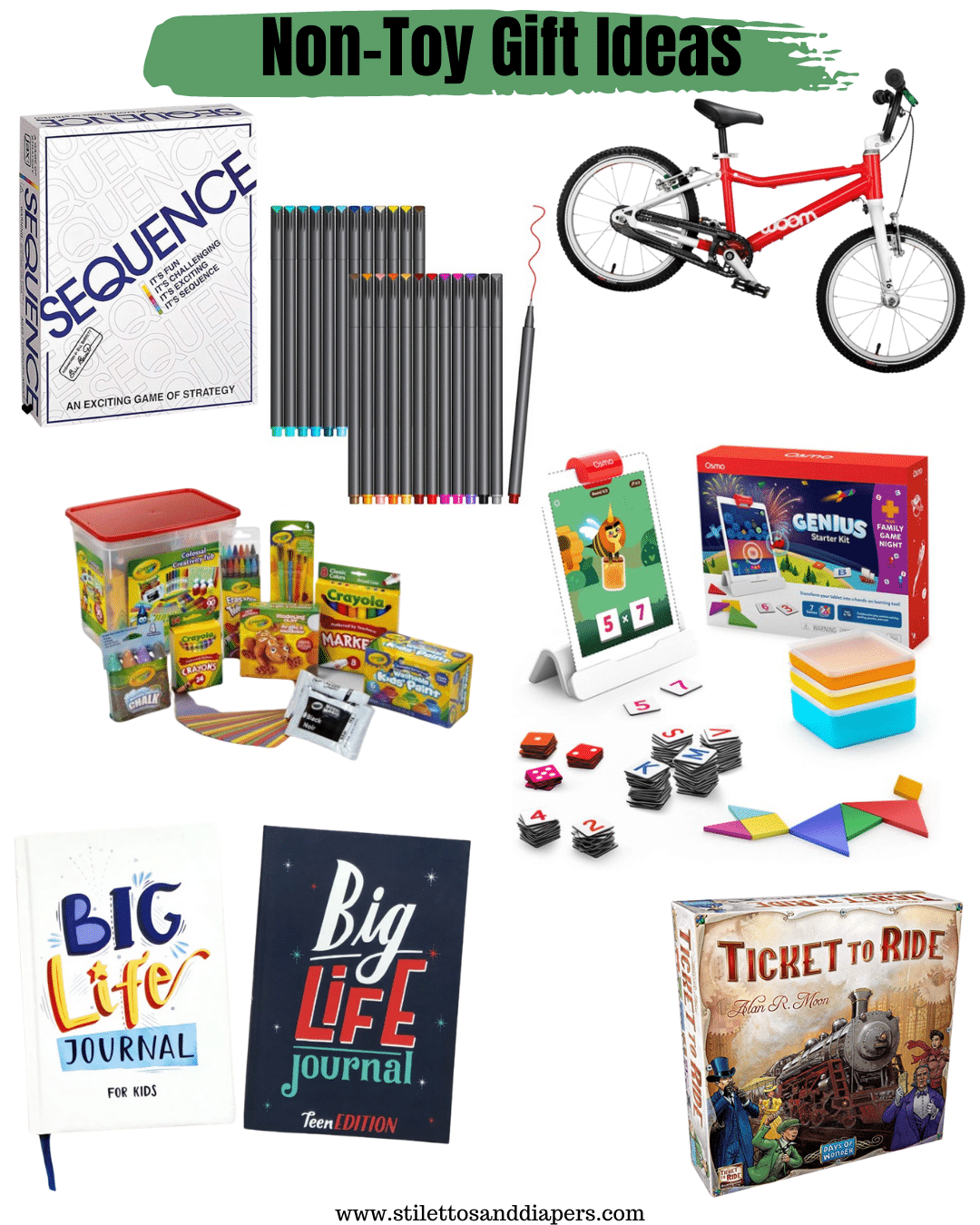 Non toy shop gifts for kids