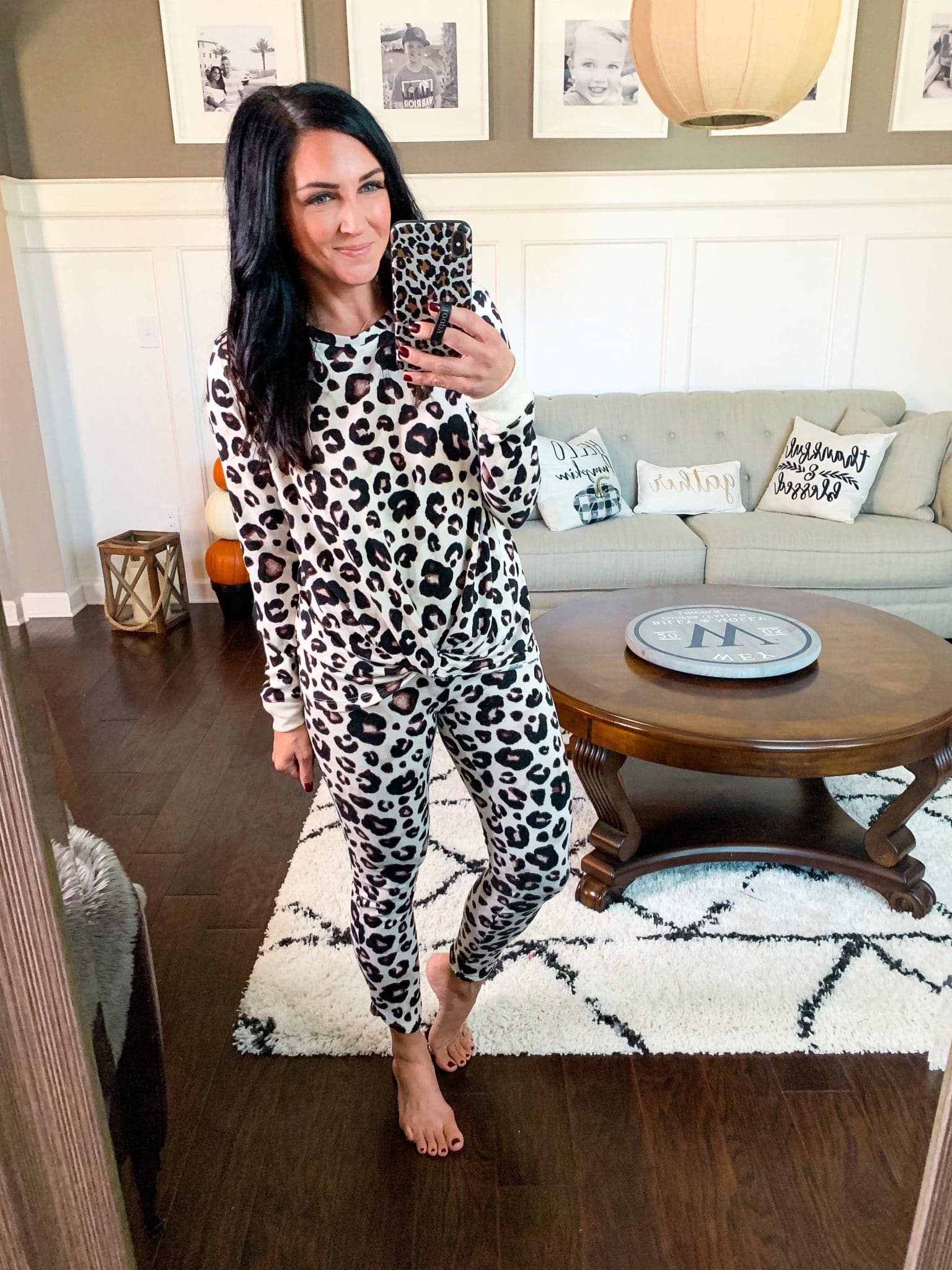 Leopard Pajamas, Target Style, Stilettos and Diapers, Molly Wey