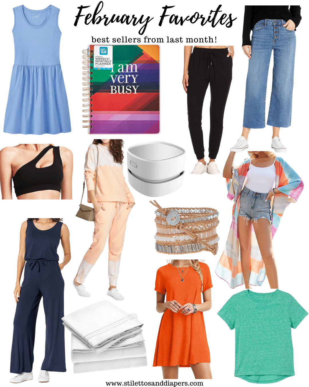 February Favorites, Best sellers, Amazon finds, Stilettos and Diapers