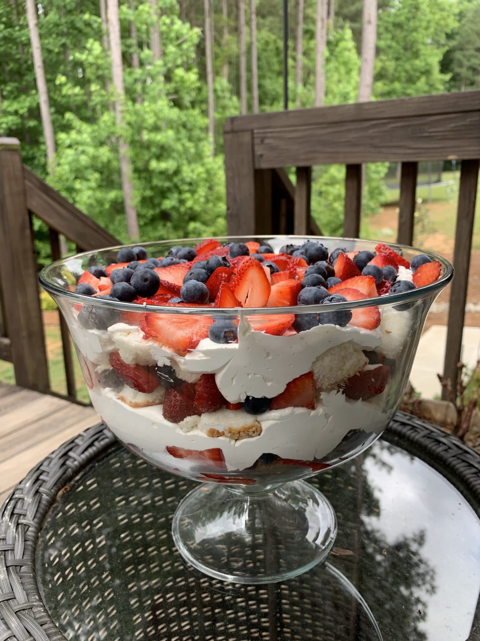 Berry Trifle, Memorial Day Weekend, Summer Family Fun, Stilettos and Diapers