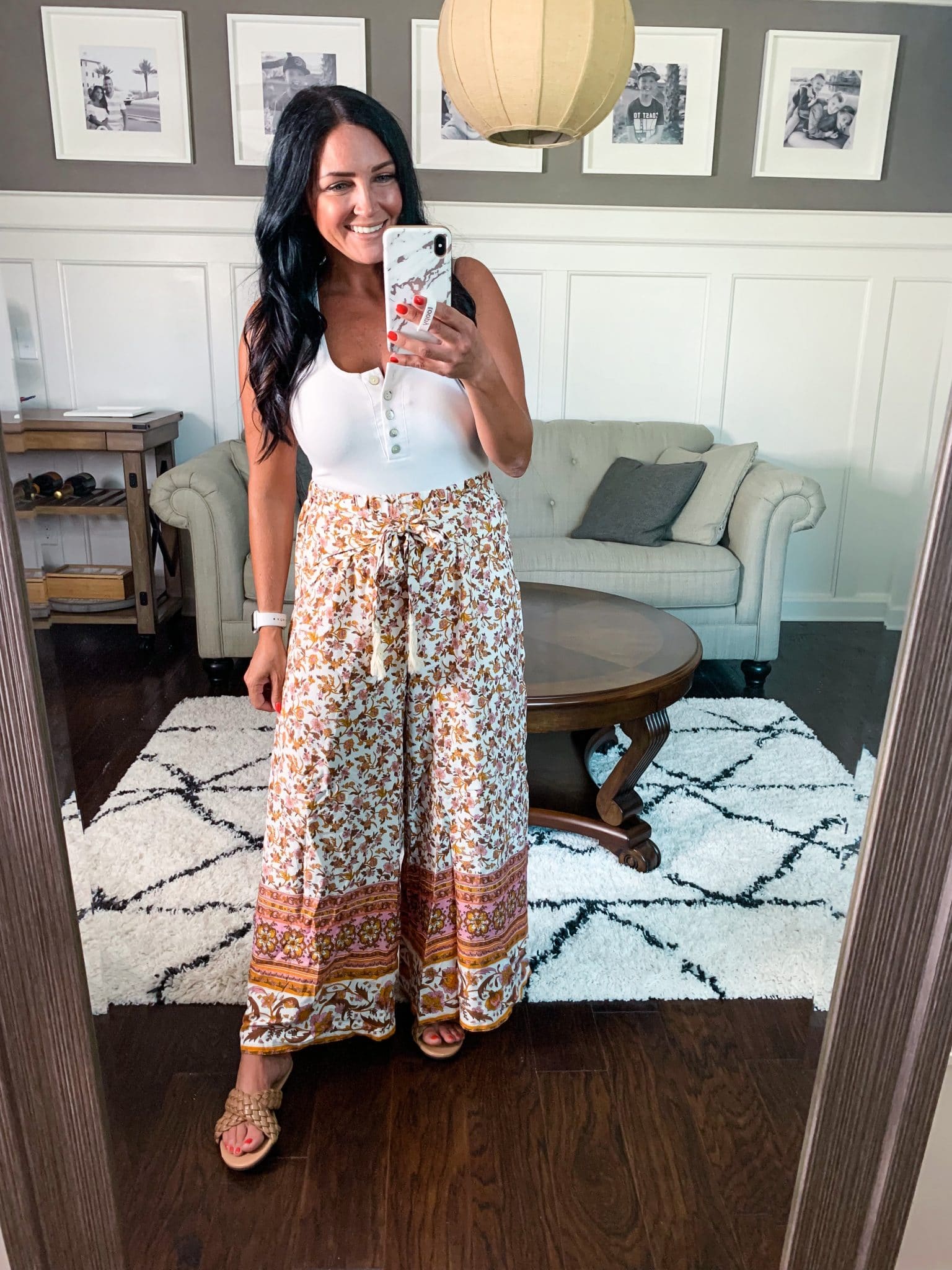 Wide leg flowy pants, Amazon Summer Style, Stilettos and Diapers, Molly Wey