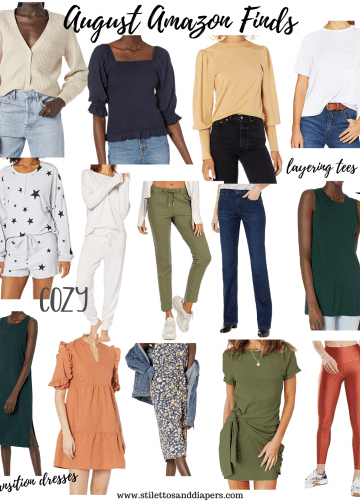 August Amazon Finds, Stilettos and Diapers, Best amazon fashion