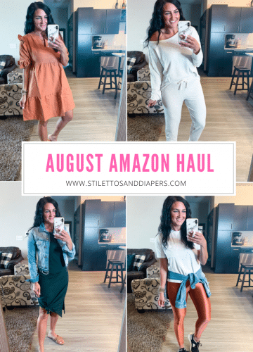 August Amazon Haul, #founditonamazon, Stilettos and Diapers
