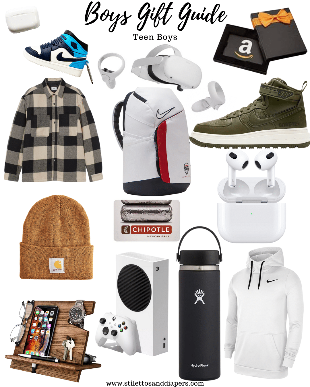 2021 Boys Gift Guide Teen Boys, Stilettos and Diapers