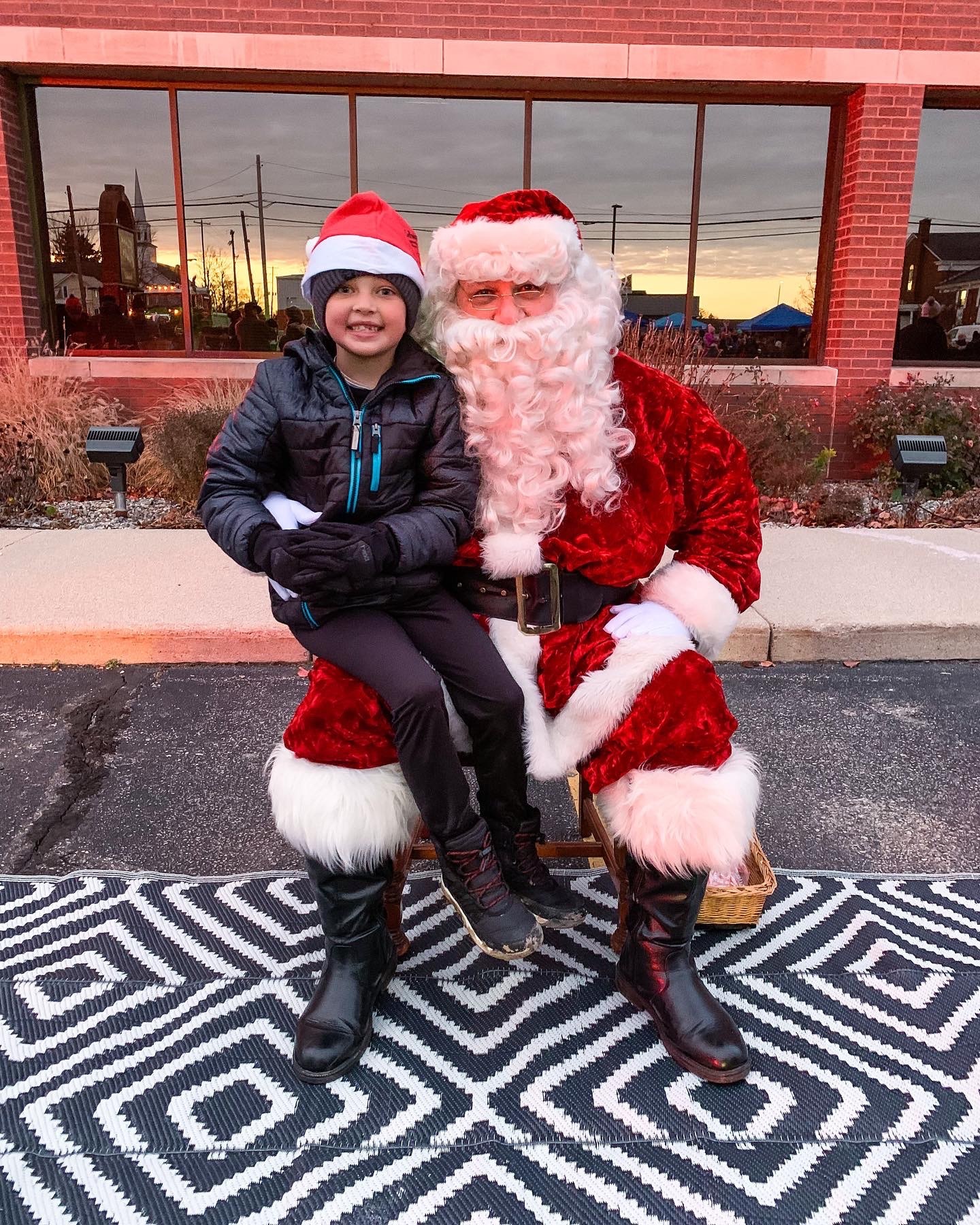 Midwest Christmas, Santa Visit, Stilettos and Diapers, Those Wey Boys