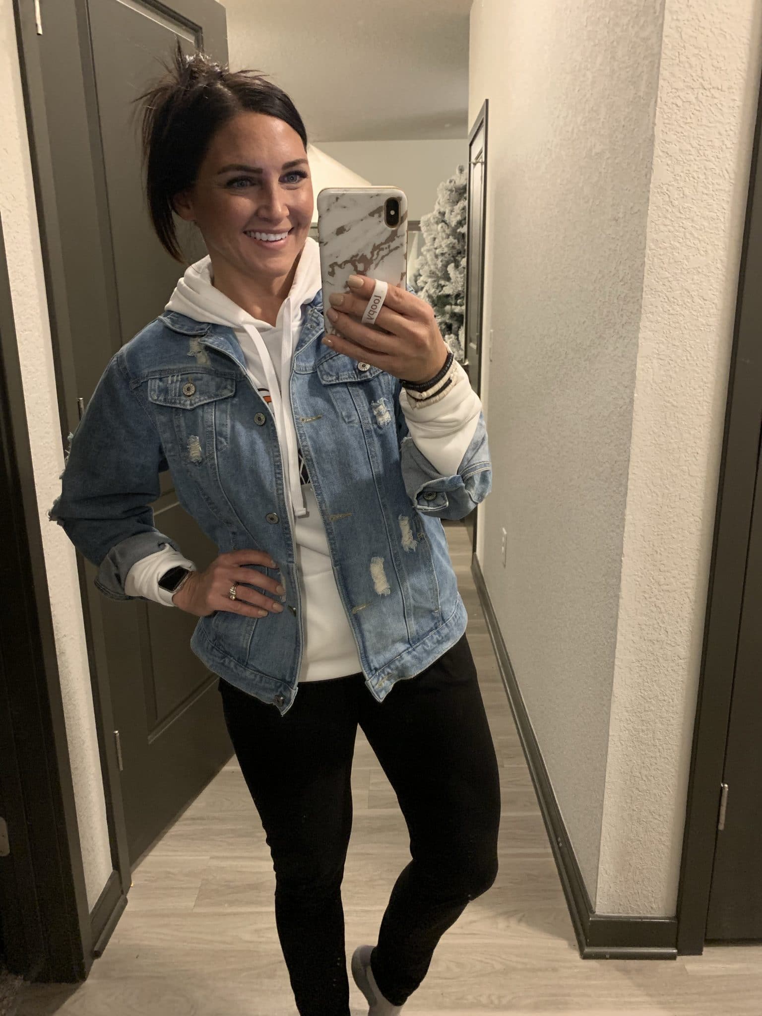 Oversized Denim Jacket, Amazon finds, Stilettos and Diapers, Molly Wey