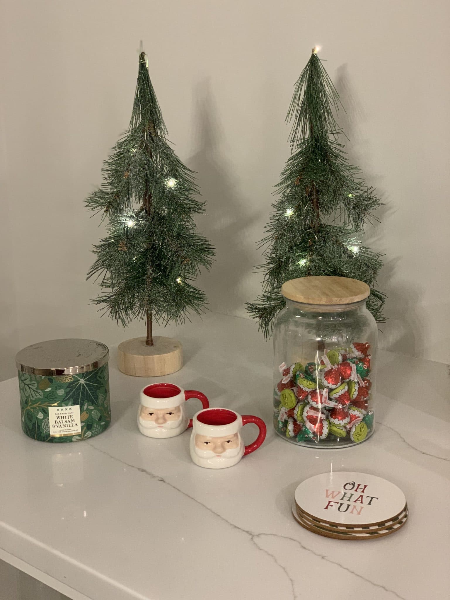 Candy Christmas Trees - Upstate Ramblings