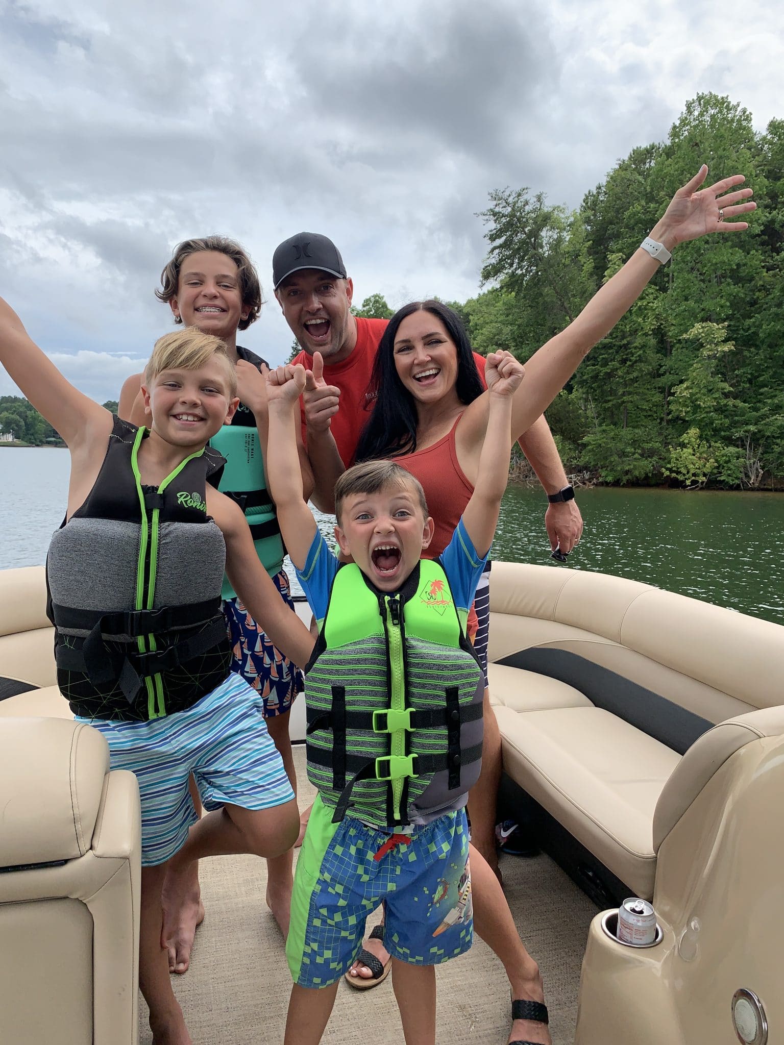 Family fun on Lake Norman, Stilettos and Diapers
