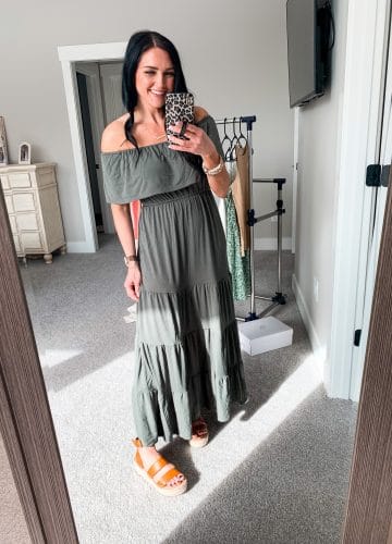 maxi dress, layered maxi dress, Amazon Spring Finds, Spring Break Style, Stilettos and Diapers, Molly Wey