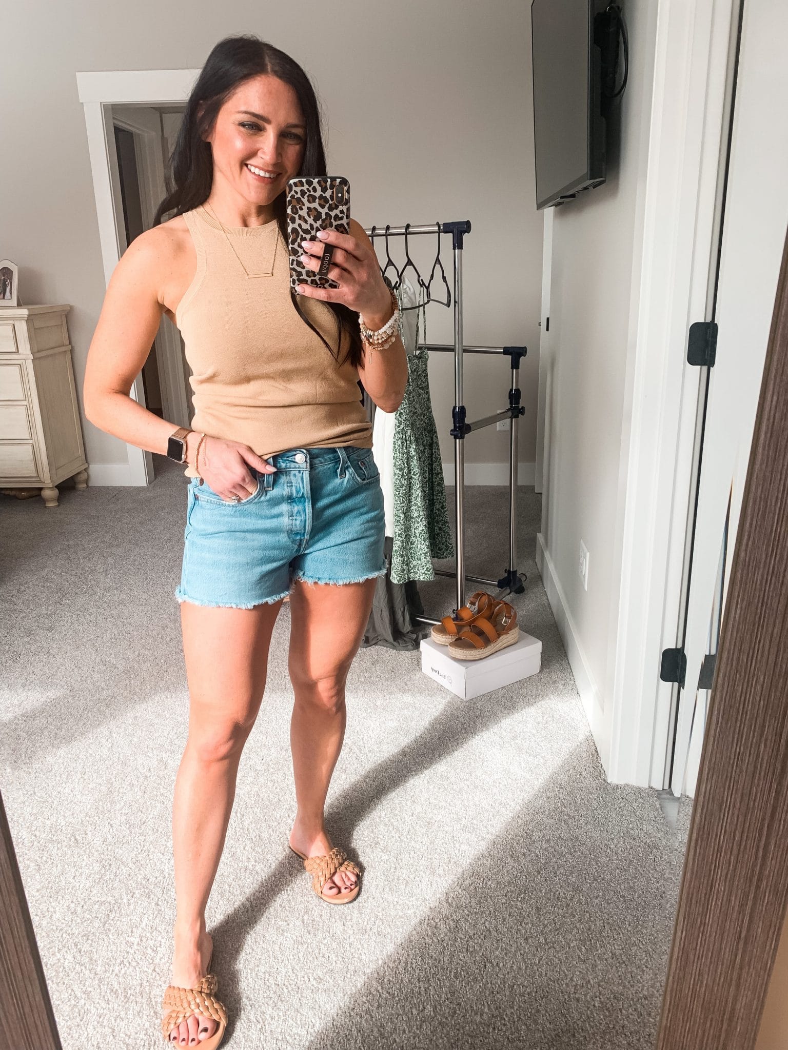 High neck cutout tank, Amazon Spring Finds, Spring Break Style, Stilettos and Diapers, Molly Wey