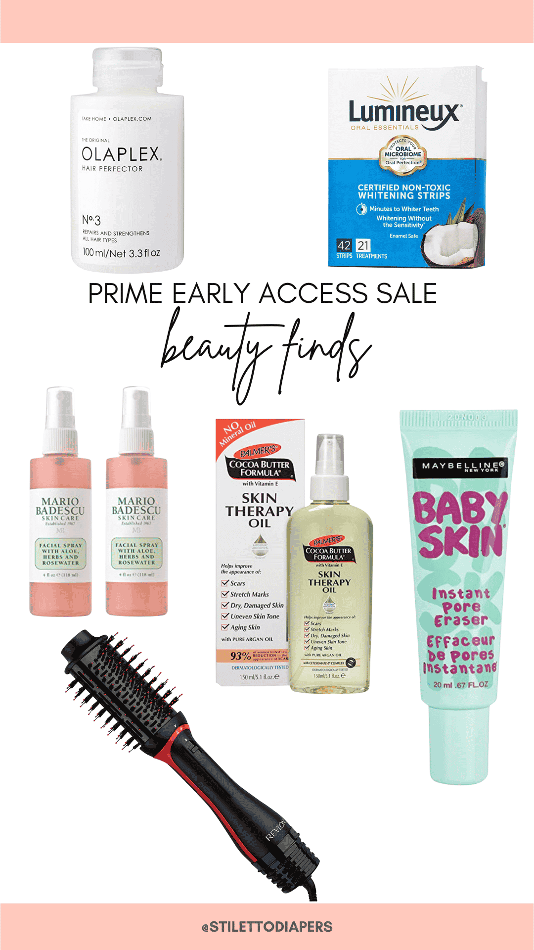 Amazon Prim Early Access Beauty Finds, Stilettos and Diapers