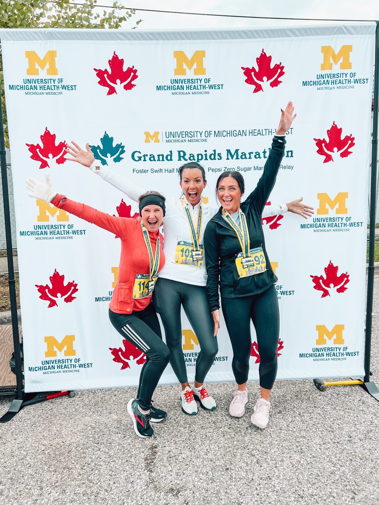 Grand Rapids Half Marathon, Friend Weekend, Stilettos and Diapers, Molly Wey