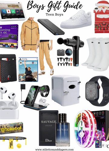 Complete Boys Gift Guide 2022, teen boys gift ideas, Stilettos and Diapers