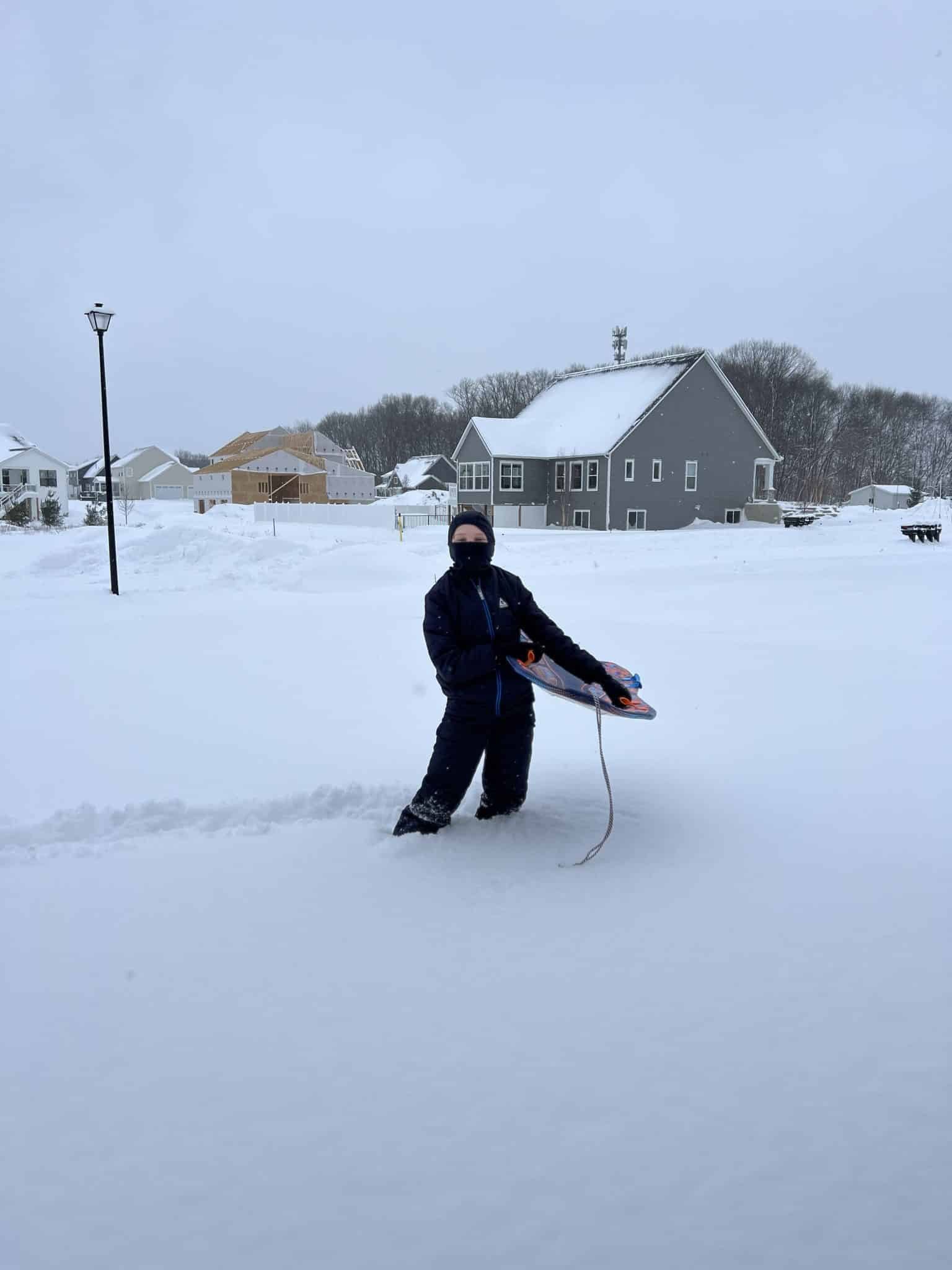 White Christmas, snow day, Grand Rapids, mi, Stilettos and Diapers, Callan Wey 