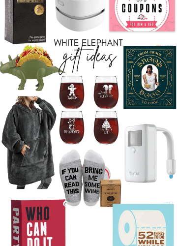 White Elephant Gift Ideas, Gift Guide 2022, Christmas gifts, Stilettos and Diapers
