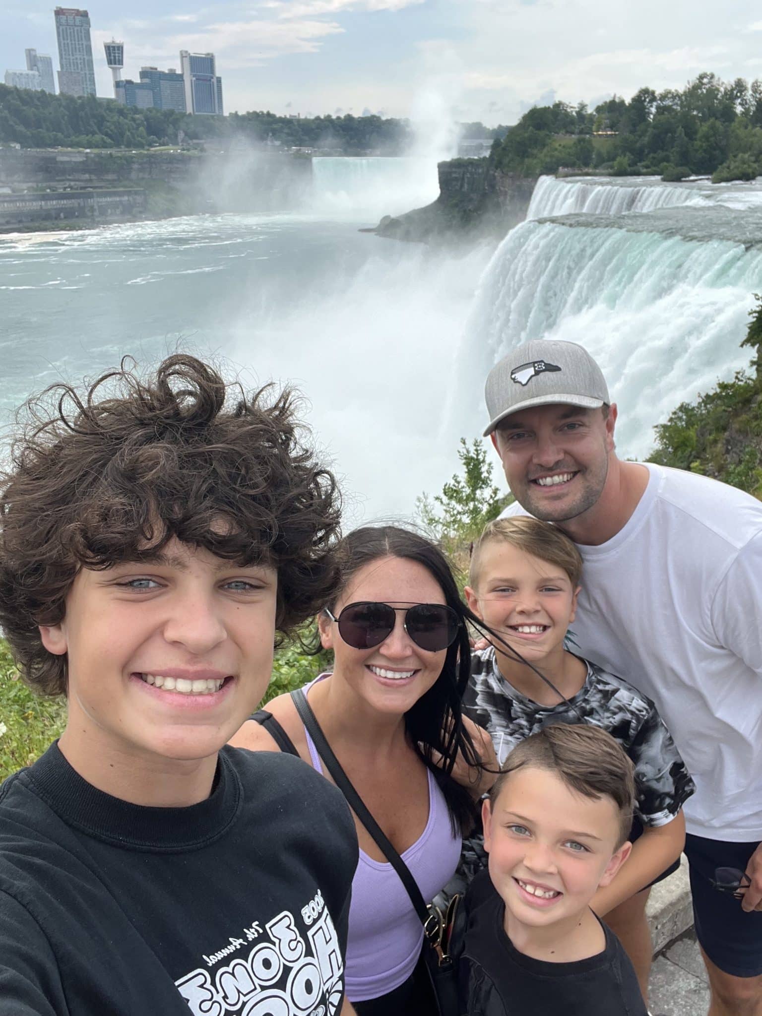 Niagra Falls family visit, Niagara, New York, Stilettos and Diapers