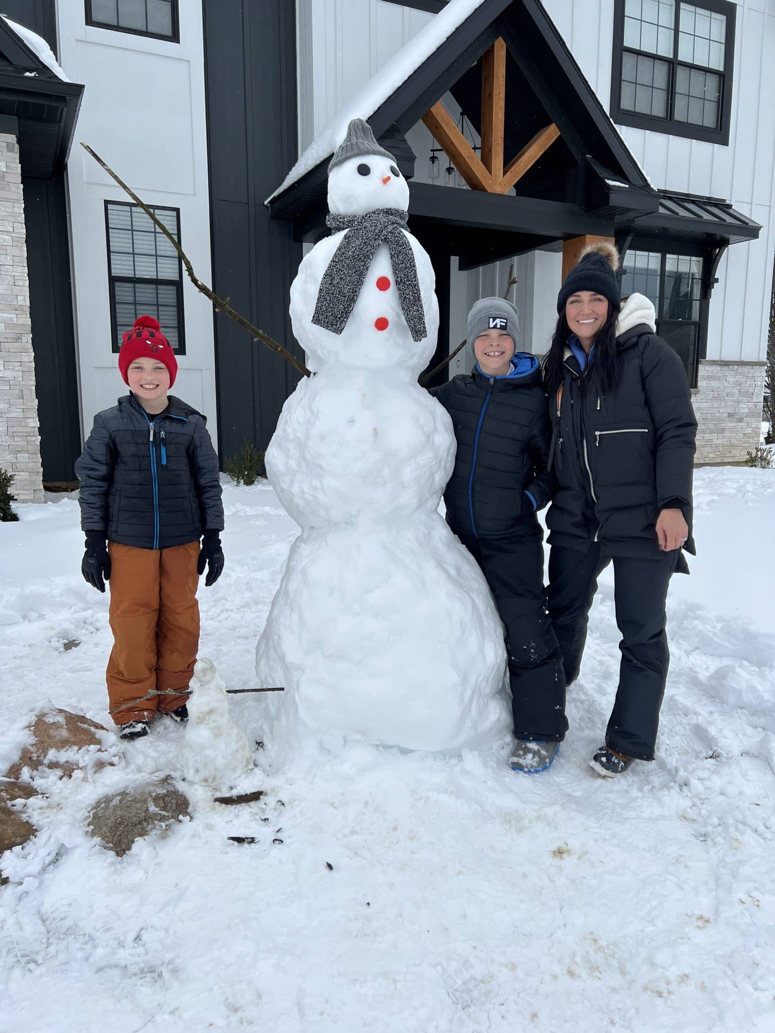 Family snowboarding, Grand Rapids, MI, Snow days in Michigan, Stilettos and Diapers, 