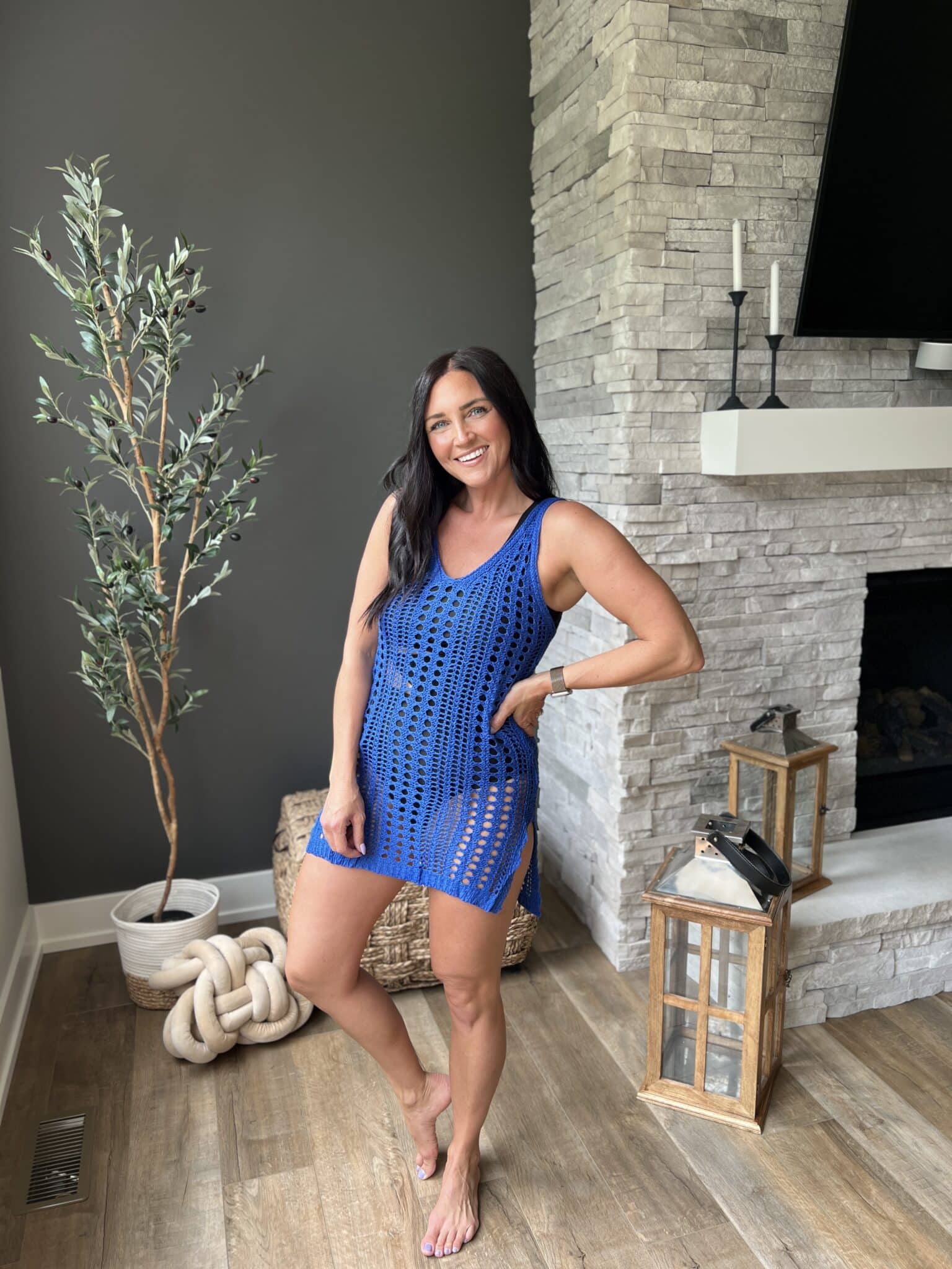 Crochet swim coverup, Amazon Summer finds, Amazon summer outfits, Stilettos and Diapers